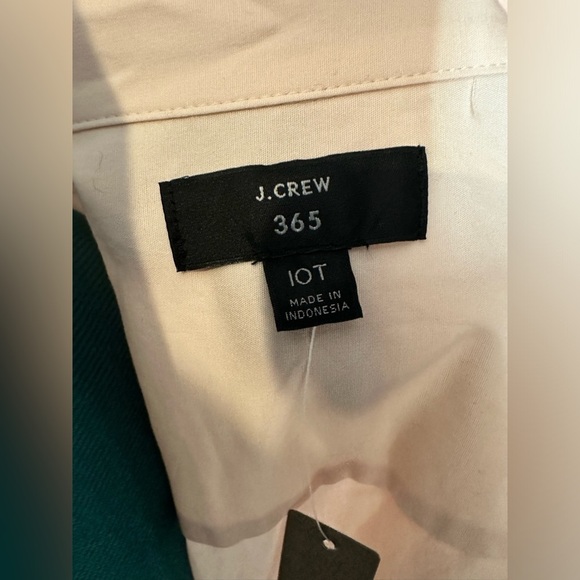J.Crew 365 NWT Button Down Shirt women’s light pink 10 tall - Picture 7 of 9